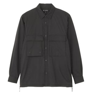 Goldwin Pertex Double Cloth Field Warm Shirt Black