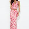 Valentine's Date Maxi Skirt Pink