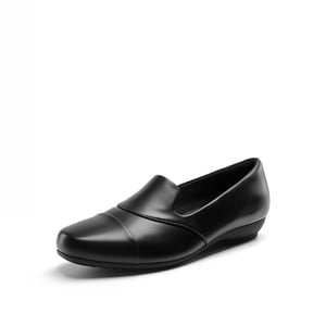 DREAM PAIRS Women   s Wide Fit Elastic Loafers