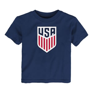 Infant Outerstuff USMNT Crest Logo Navy Tee / 24 Months