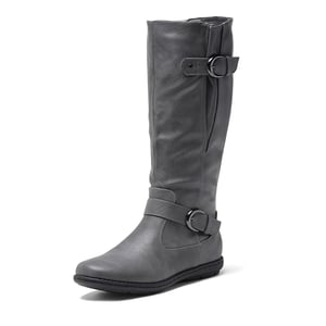 DREAM PAIRS Fur Knee High Winter Boots