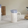 nkuku Indigo Drop Jug | Serveware | Small