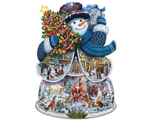 Snow Globe Snowman