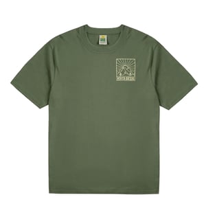 Hikerdelic Quad Logo T-Shirt Sage