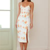 Refresh And Reset Midi Dress Orange