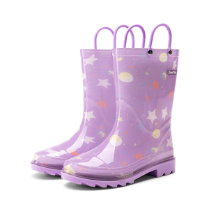 DREAM PAIRS Kids    Waterproof Handle Top Rain Boots