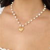 Zora Pearl Necklace Gold