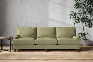 nkuku Marri Sofa | Make To Order | Super Grand | Brera Linen Sage