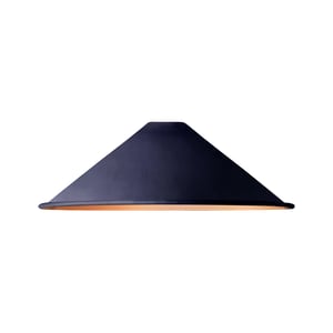 Regular Cookie shade in black iris with copper interior