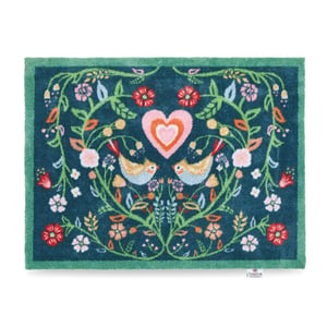 Nature 35 Love Birds Washable Doormat - 65x85cm