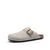 DREAM PAIRS Women   s Adjustable Faux Suede Clogs