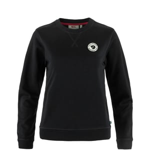 Fjallraven Womens 1960 Logo Badge Sweater Black
