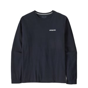 Patagonia L/S P-6 Logo Responsibili-Tee New Navy
