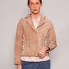 Vintage Frilled Suede Jacket