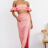My Love Dive Maxi Skirt Pink