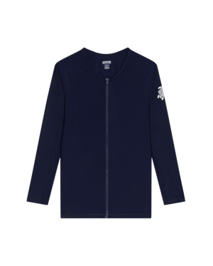 Vilebrequin - Women Long Sleeve Zipper Rashguard Solid - Rashguard - Flynn-z - Blue - Size XL