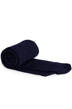 Weird Fish Una Plain Tights Navy Size M