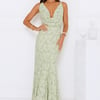 Pretty Haze Maxi Dress Sage
