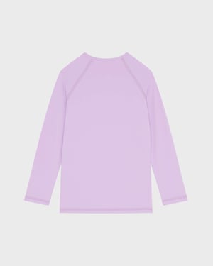 Vilebrequin - Girls Long Sleeves Rashguard Solid - Rashguard - Glassy-x - Purple - Size 14