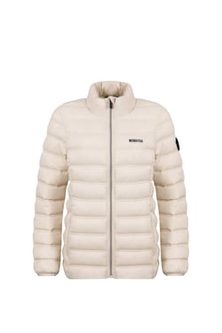 Weird Fish Travellia Lightweight Showerproof Padded Jacket Egg Shell Size 8