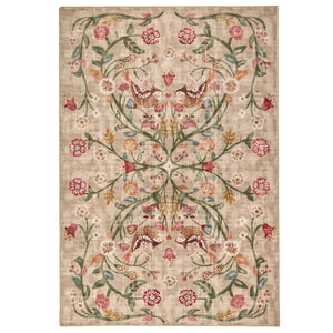 Heritage Garden Eco-Washable Rug - 185x275cm