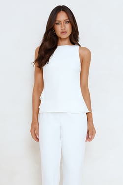Tailor Theory Top White