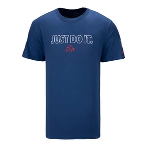 Men's Nike USA Just Do It Navy T-Shirt / S
