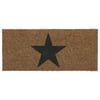 Coir Insert Star Doormat - 23x53cm