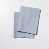 Percale Pillow Cases - King / Slate Blue