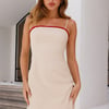 Natural Elements Mini Dress Beige