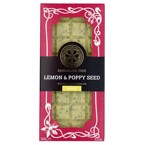 Chocolate Tree Lemon & Poppyseed Bar