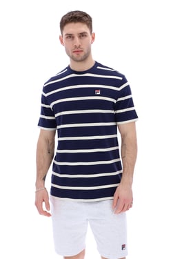 Deny Yarn Dye Stripe T-Shirt - 3XL