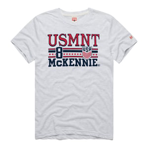 Men's Homage USMNT McKennie 8 White Tee / 2X