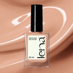LENA Breathable & Water-Permeable Halal Nail Polish - Kaftan Tops & Flip Flops - LE83