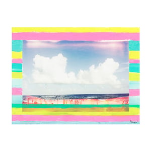 Beach Stripe Mixed Media Photograph