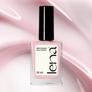 LENA Breathable & Water-Permeable Halal Nail Polish - French Manicure Base - Signature Shade - FR02