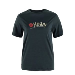 Fjallraven Womens Hoja Wool T-shirt Dark Navy