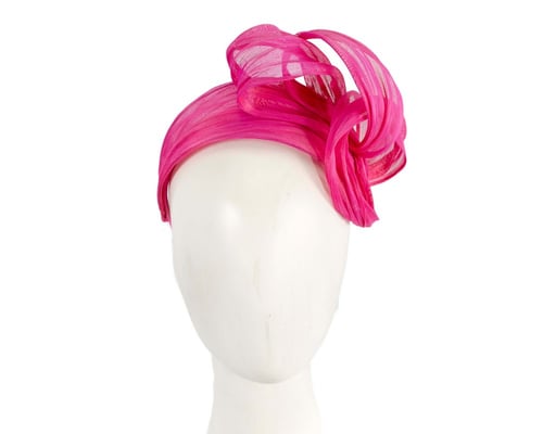 Hot Pink retro headband by Fillies Collection
