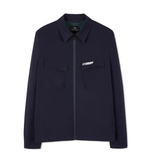 Paul Smith Zip Overshirt Very Dark Navy