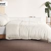 QE Home 350TC BeechBliss TENCEL™ Modal Duvet Cover in Cloud, White, King
