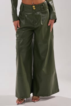 AKIRA Remember You Wide Leg Trouser Pants | Size 1X
