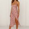 Crazy Passionate Midi Dress Red