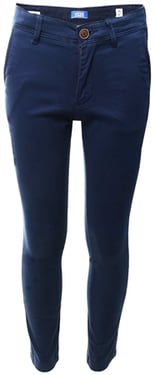 Jack & Jones Junior Slim Fit Chinos - Navy - 14Y