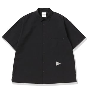 And Wander Dry Soft Seersucker S/S Shirt Navy