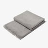 Eco Cashmere Throw - Light Grey