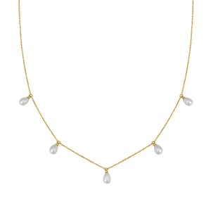 Irreplaceable Pearl Necklace 14K Gold