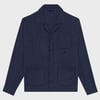 Vilebrequin - Men Linen Solid Overshirt - Jacket - Corentin - Blue - Size S