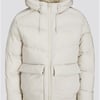 Jack & Jones Puffer Jacket - White / Moonbeam - M