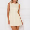 Bubblegum Skies Mini Dress Yellow