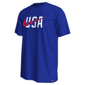 Youth Nike USA Swoosh Royal Tee / XL